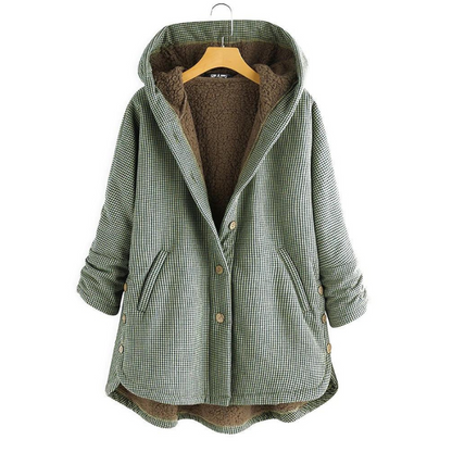 DARCY™ | MANTEAU PELUCHE À CAPUCHE