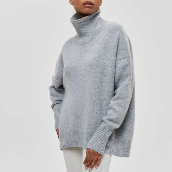 AMANDINE™ | COL ROULÉ OVERSIZED