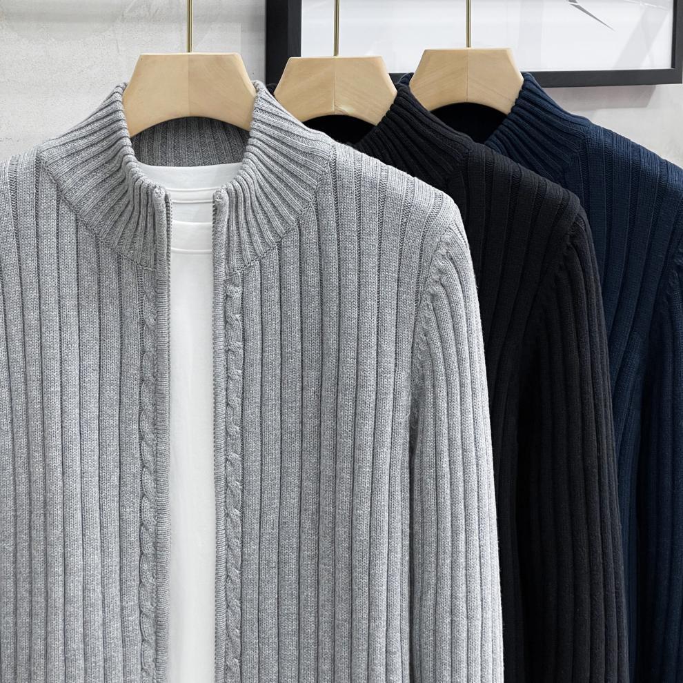 THE MILO FULL-ZIP SWEATER