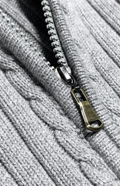 THE MILO FULL-ZIP SWEATER