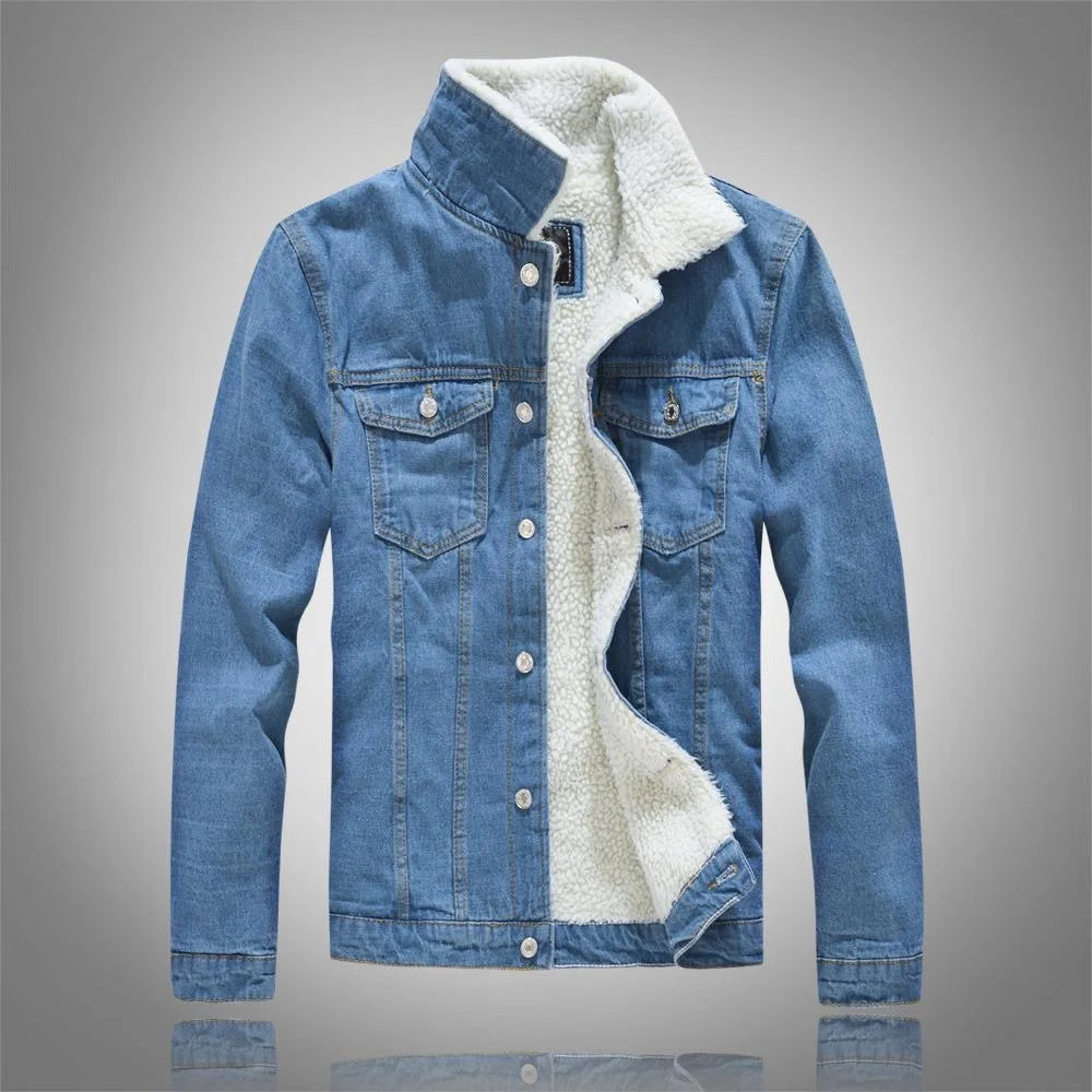 LOUIE™ | VESTE PELUCHE EN DENIM