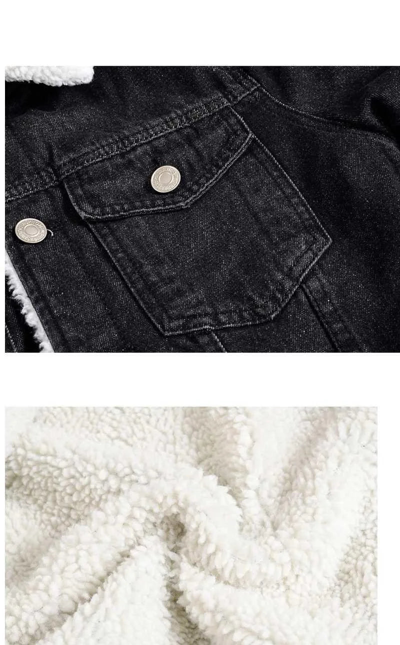 LOUIE™ | VESTE PELUCHE EN DENIM