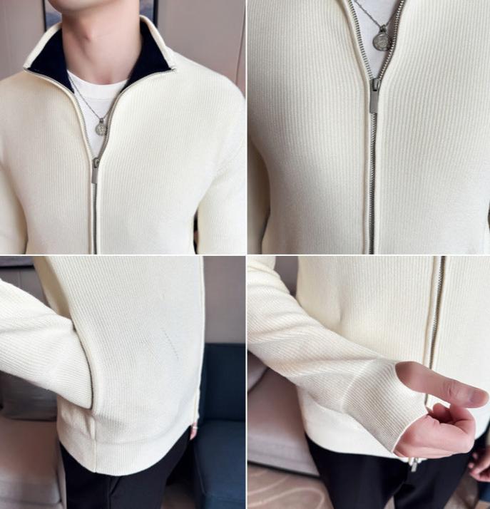 THE SILVIO FULL-ZIP SWEATER