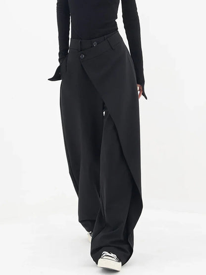 FIORA | High-Waist Asymmetrical Pants