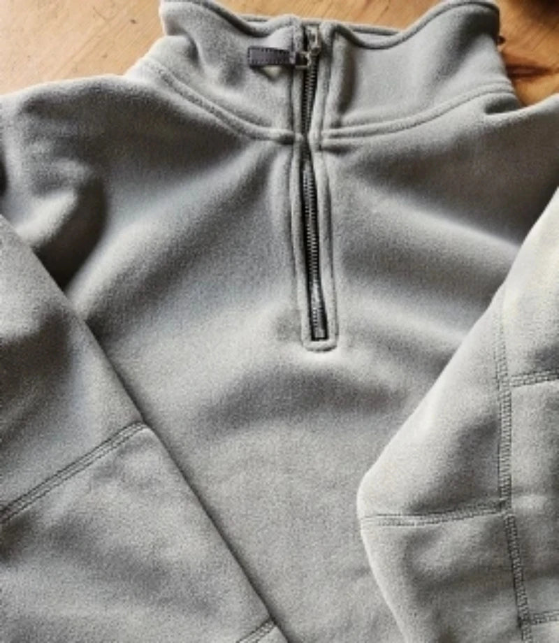 THE DONATO HALF-ZIP SWEATER