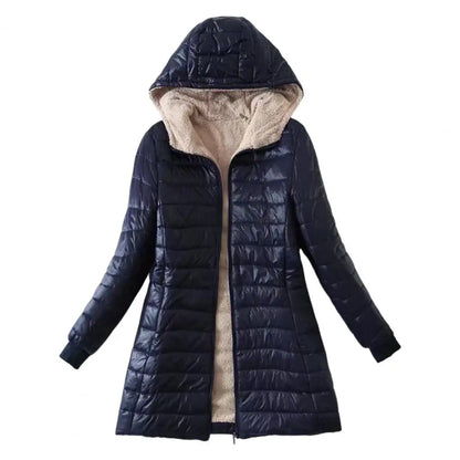 MIA | MANTEAU PELUCHE D'HIVER