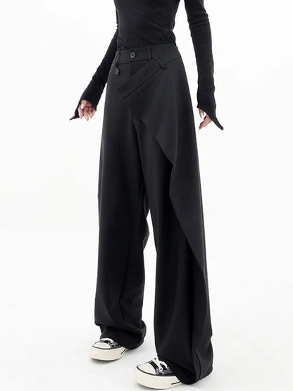 FIORA | High-Waist Asymmetrical Pants